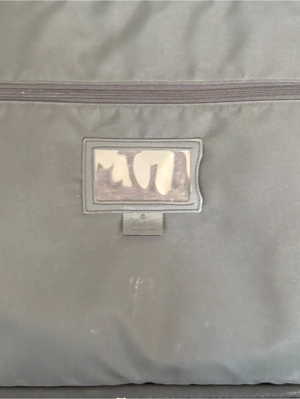 Gucci Black GG Monogram Briefcase Travel Bag
